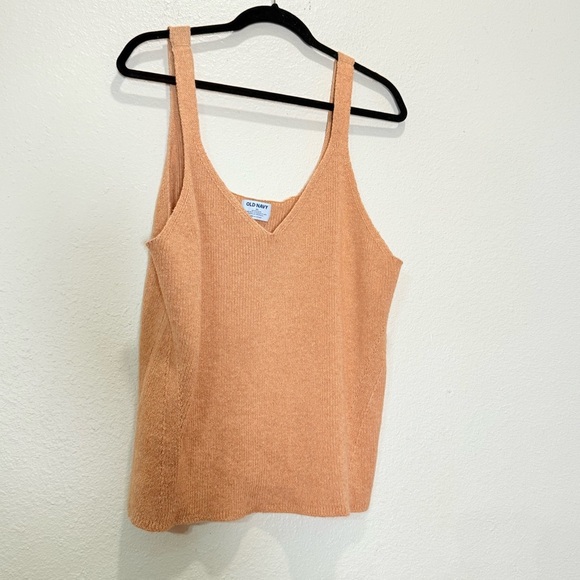 Old Navy Slouchy Rib-Knit Button-Front Cardigan Sweater with matching tank 3X - Picture 6 of 7